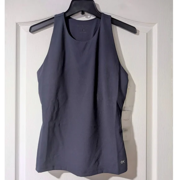 NWT Outerknown | Active Racerback Tank In Navy - Picture 2 of 14